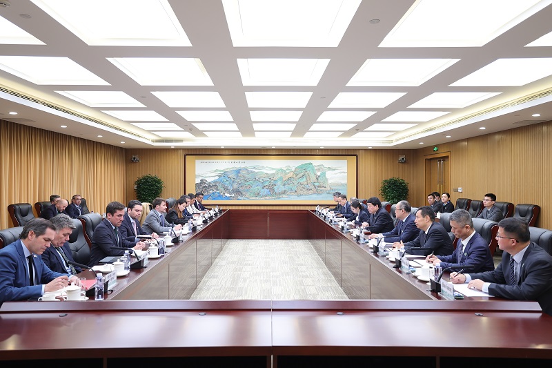 张智刚董事长会见智利能源部部长迭戈·帕尔多